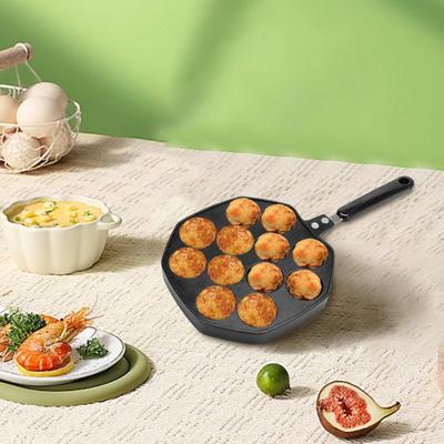 Talíř na grilovací pánev Takoyaki 12 otvorů Nepřilnavý gril Gril na pečení Plech na pečení kuliček chobotnice na kuličky olihně Palačinky