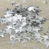 25MM Silver Edge Pentagram PET Star Sequins Single Hole Eco-Friendly DIY Jewelry Accessories