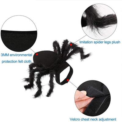Kostým pavouka pro psy Cosplay Oblečení Rekvizity Halloweenský převlek Halloweenská párty Kostým Převlek Rekvizity pro kočky Štěňata