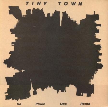 

LP Record TINY TOWN No Place Like Rome EAT8 Very Mouth 1985 UK Rock Used