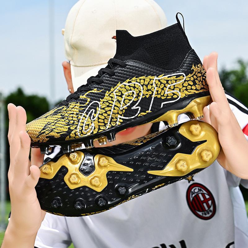 

Подростковая детская спортивная обувь для мальчиков, для учеников начальной школы, с шипами для тренировок, обувь 2025, футбольные бутсы, мужские сломанные шипы 33