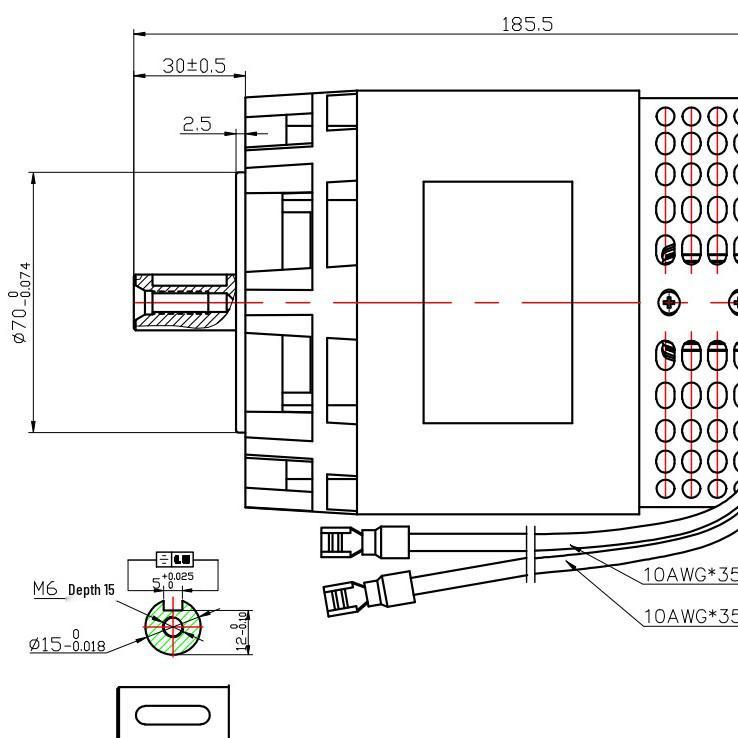 Europe-Ready Hall Sensor & Gearbox DC Brushless Motor for Sweeping Robot
