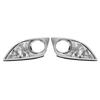 1 Pair Front Bumper Corner Light Cover Fog Light Cover Fog Lamp Hood For Mazda CX7 CX-7 2009-2011