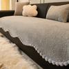New Sofa Cover Cloth Thickened Anti Slip Sofa Cushion Cover For Autumn And Winter Warmth Light Luxury And High-End Feeling