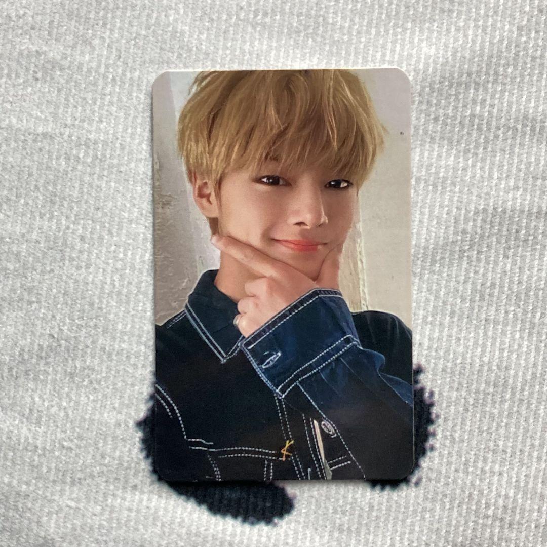 

[Б/У] AIEN StrayKids YELLOW WOOD Лимитированная торговая карточка Санок