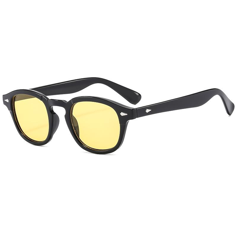 Evropský a americký styl retro nýtované sluneční brýle - Dámská UV ochrana, Malý rám