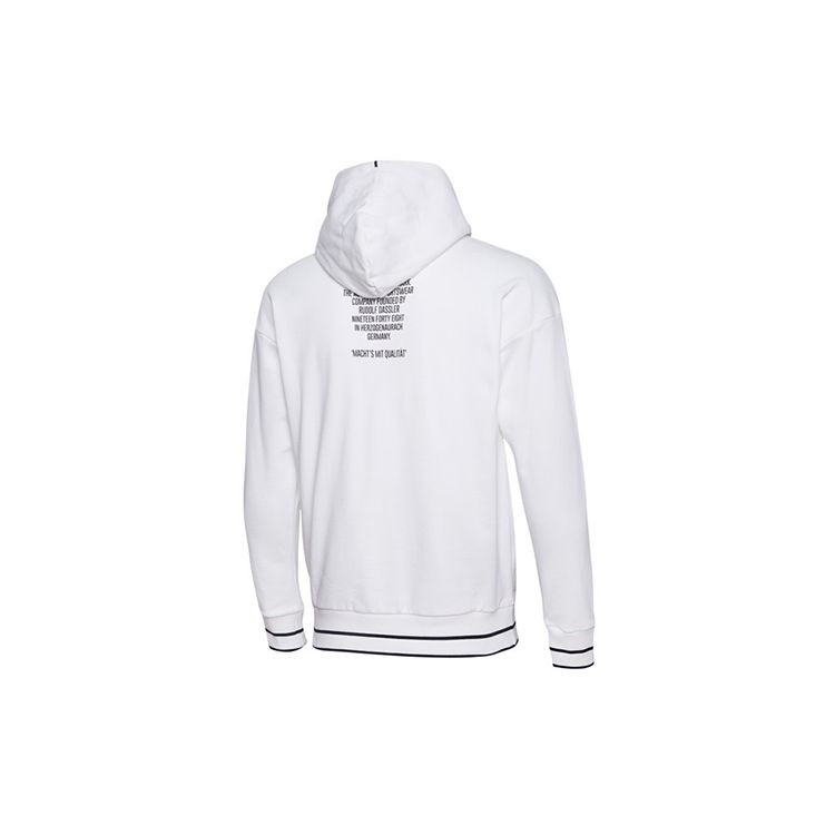Puma Casual Drawstring Hoodie Men Tops White 597340-02