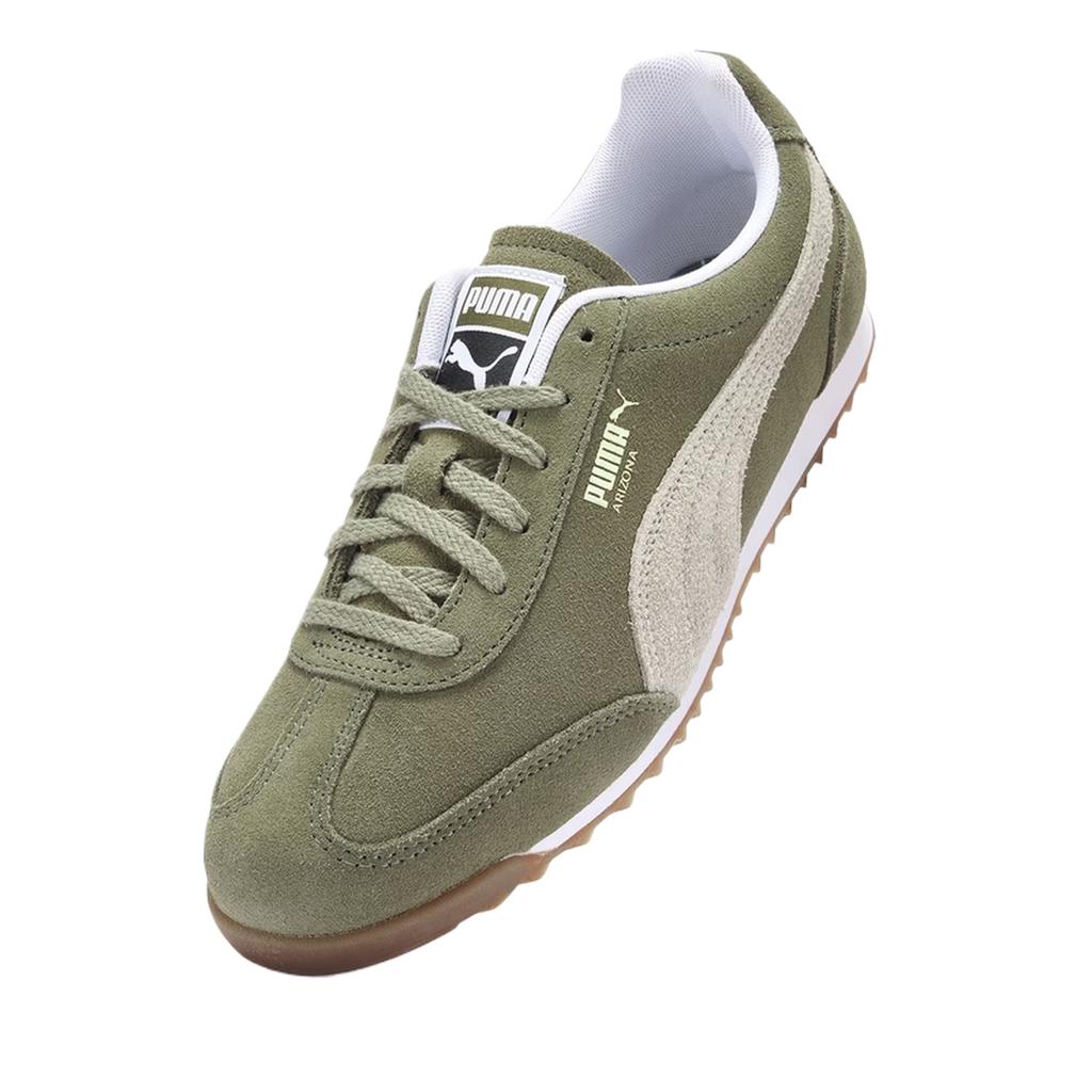 Puma Cow Split Leather Thin Sole Retro Lace-Up Non-Slip Low-Top Casual Shoes Unisex casual shoes 402362-08