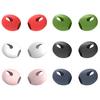 1 Pair Earbud Noise Insulation Ultra Tips Comfortable Thin Wireless In-ear Earphone Soft