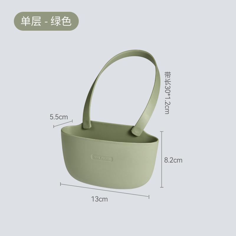 Kitchen Sink Holder Hanging Drain Basket Adjustable Drain Rack Soap Sponge Holder Faucet Holder Kitchen Accessories New