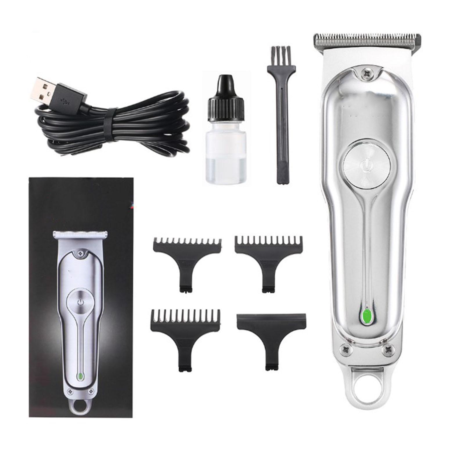 

Машинка для стрижки волос 5 Вт, нержавеющая сталь, не ржавеет, гладкая стрижка для путешествий, отпуска, деловых поездок