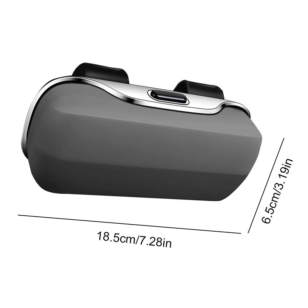 Multi-Purpose Car Glasses Box Portable Car Sunglasses Holder Car Driving Glasses Holder Eyeglass Case Sun Visor Storage Case