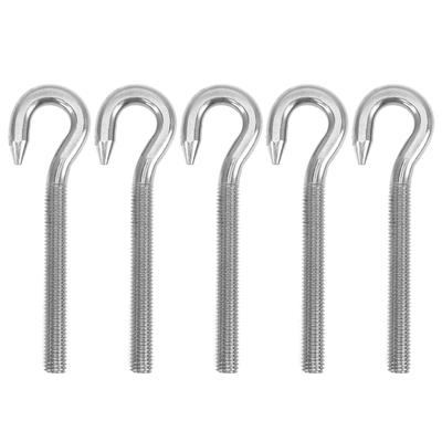 5 Stück Schraubhaken Edelstahl Hohe Härte Tassenhaken für Mechanische Ausrüstung Zuhause M10