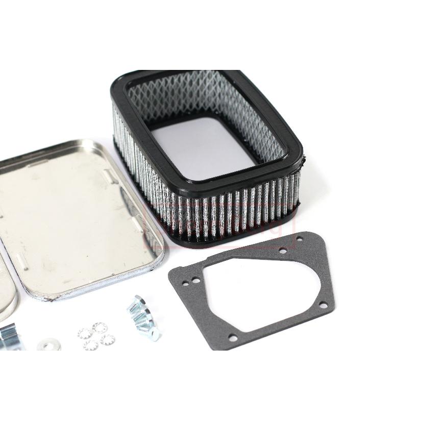 SherryBerg New 1 X Fajs CHROME AIR FILTER FITS for Carburetor AIR FILTER 65mm Tall 2"1/2 Cleaner Weber EMPI EMP 34 DMTR DAT