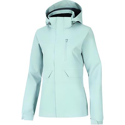 Li Ning Sports Lifestyle Series Solid Color Hooded Windbreaker Women Outerwear Light-Apple-Green AFDSC12-3
