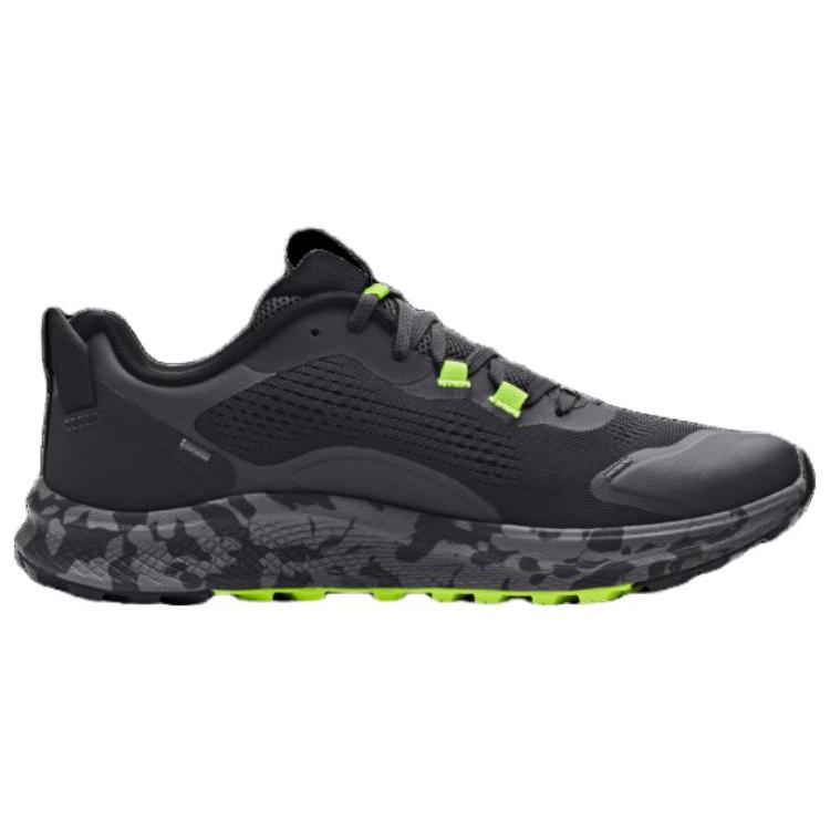 Nové Under Armour Charged Bandit Trail 2 'Jet Grey Lime' 3024186-102