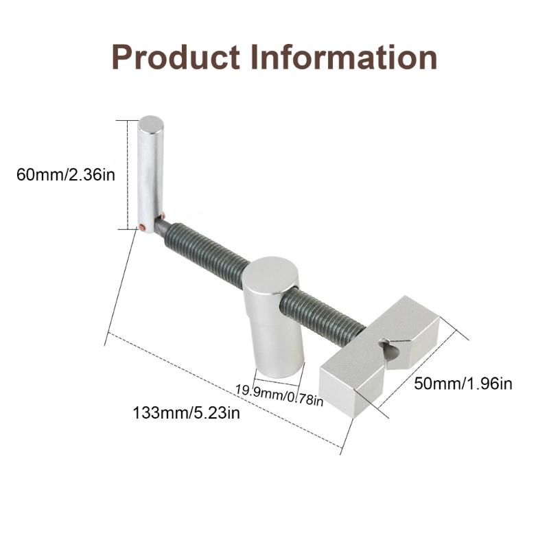 Woodworking Desktop Clip Benches Carpenters Tool For Wood Working General Clamping All-Metal Stainless Steel Clamp