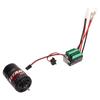 RC Car Brushed Motor ESC 550 Brushed Motor Waterproof 65A Brushed ESC for RC Car Boat 55T
