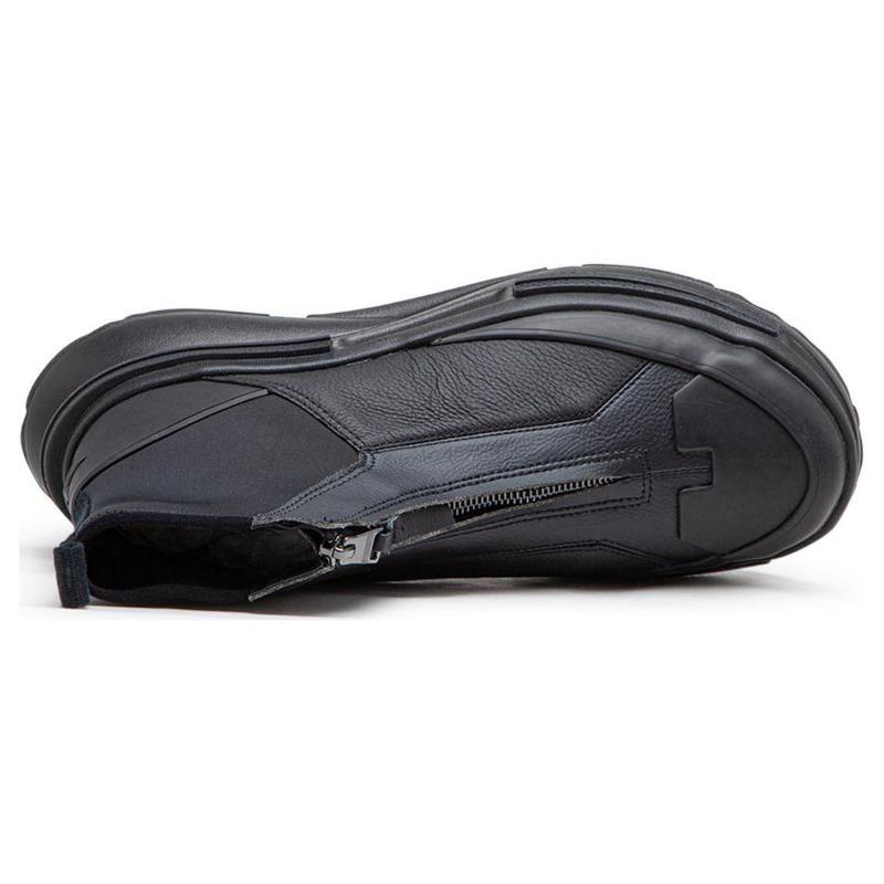 Converse Run Star Legacy Chelsea CX High Triple Black - A04697C New Size