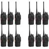 12 Stuks Oplaadbare Walkie Talkies voor Communicatie in Teams Lange Afstand