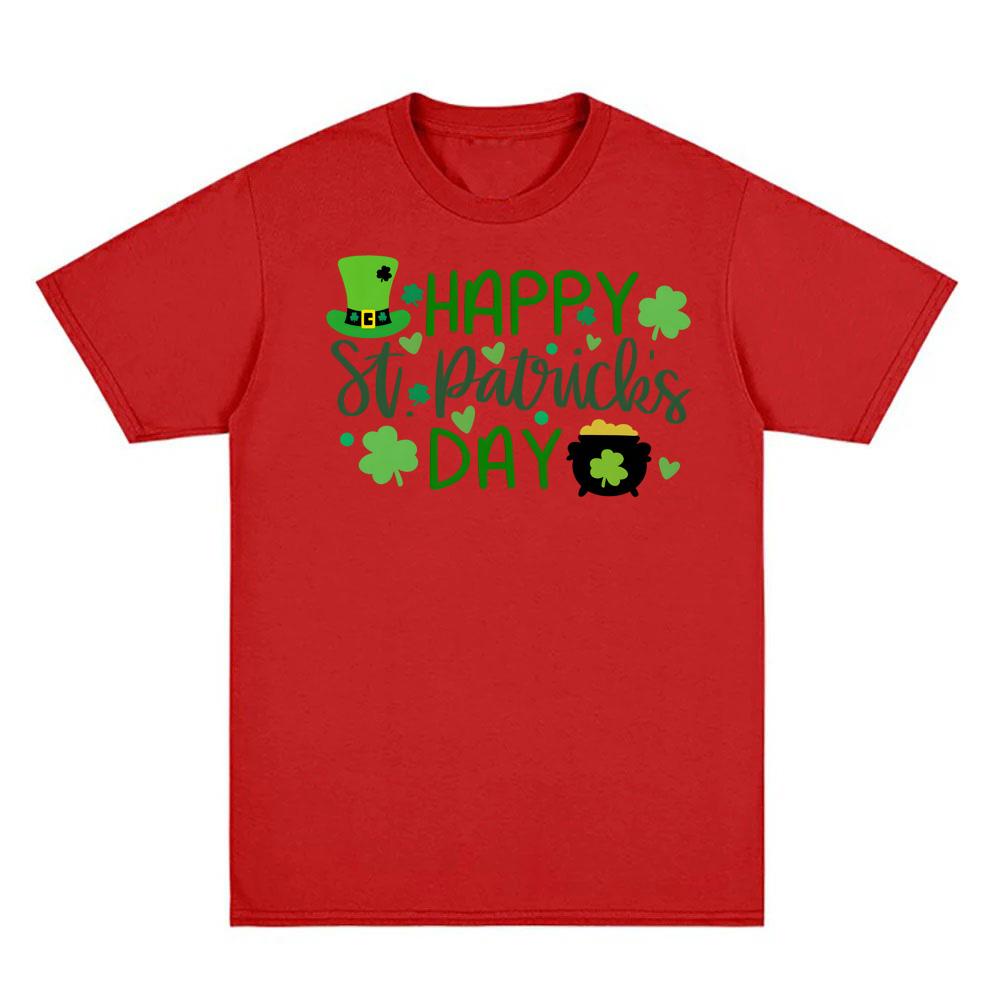 St Patricks Tshirts Casual High Quality Teeshirt Graphic Printing 100Cotton Unisex Tshirt Roupas Femininas Anime Clothing