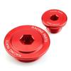 High Precise Engine Oil Filler Drain Plug Cover Corrosion Resistant For CRF450R XR650L XR250R Motorcycles Accessories