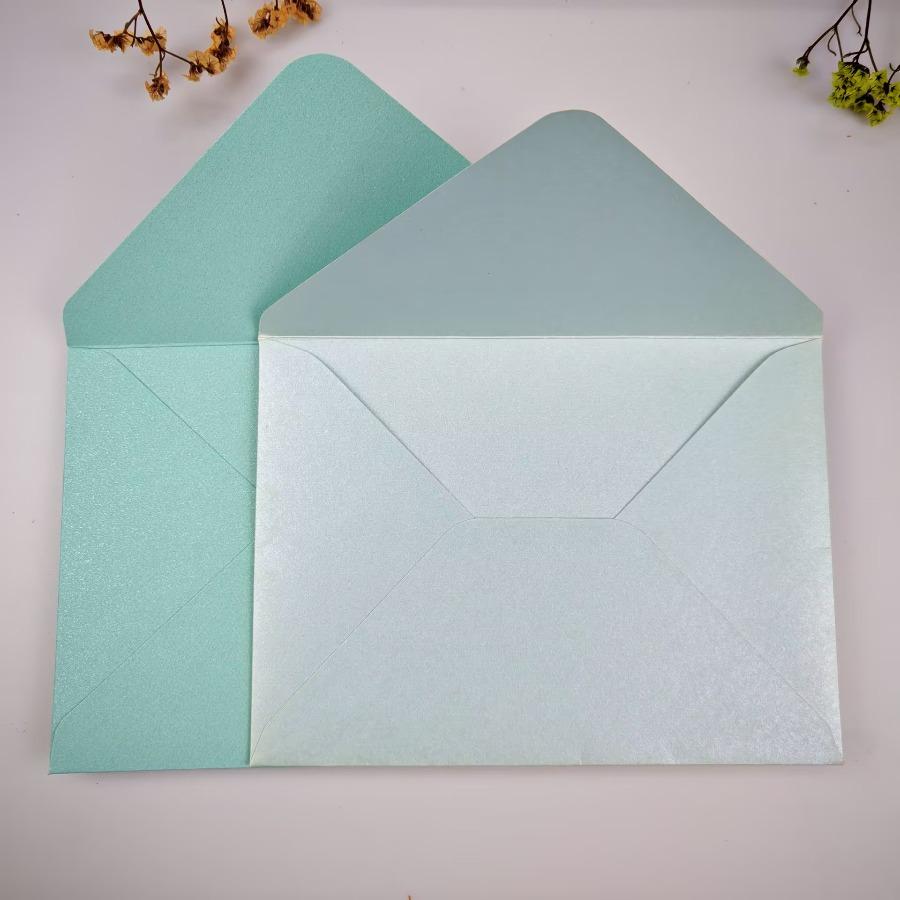 10Pcs Pearlescent Envelope 19 * 14cm Wedding Invitation Envelope