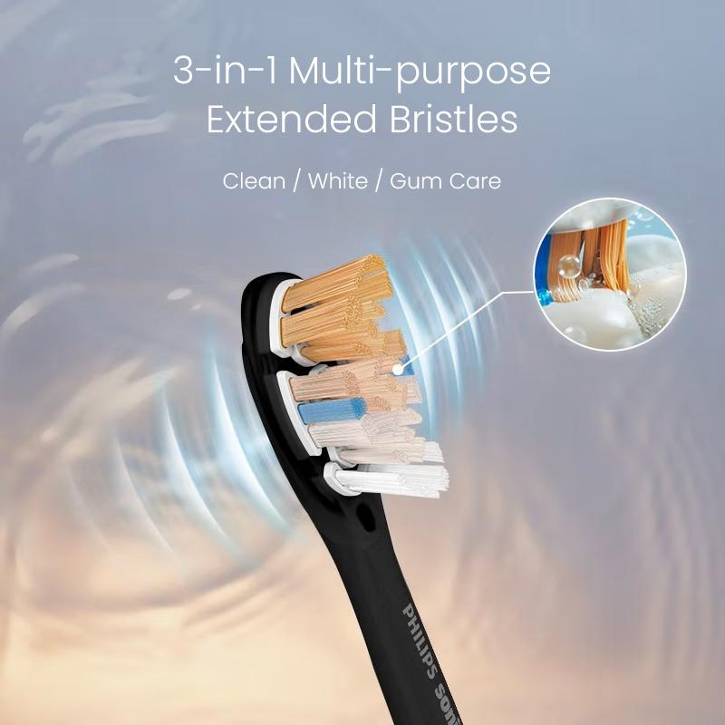 Замена насадки щетки Philips HXP093 чёрный — фото 6