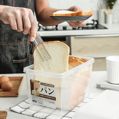 Ekmek Saklama Kutusu 3.4L Kapasiteli Hava Geçirmez Ekmek Kabı Mutfak Tezgahı İçin Büyük Sandviç Tutucu BPA İçermeyen Ekmek Saklama Kabı Hava Geçirmez Kapaklı İstife Edilebilir