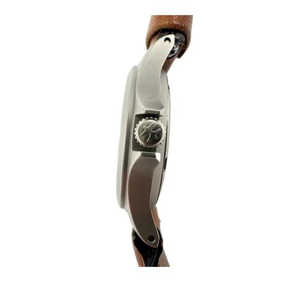 Used Hamilton Khaki Watch Quartz Leather Strap