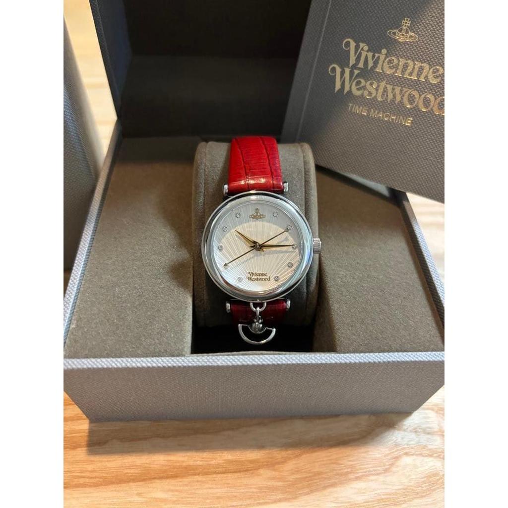 Used Vivienne Westwood Vivienne watch red VV108WHRD with box