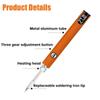 Adjustable Voltage Electric Soldering Iron Wireless Welding Tool Kit Pen  Electronic Component