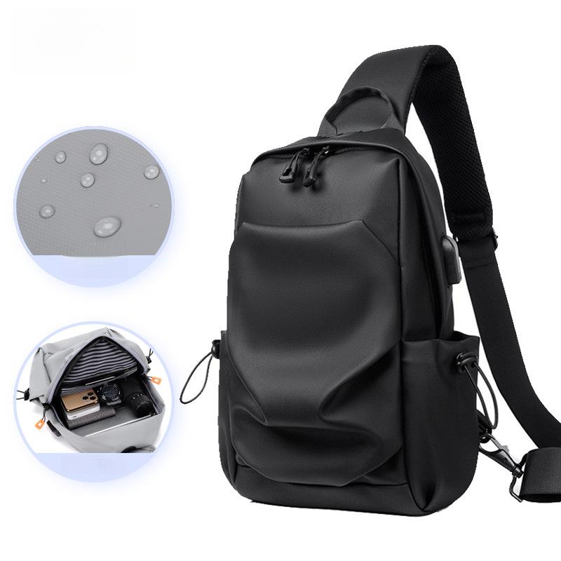 

Fashion Men s Chest Bag High-End Casual Women s Crossbody Bag Trendy Lightweight Waterproof Shoulder Bag Travel Breathable Chest Bag