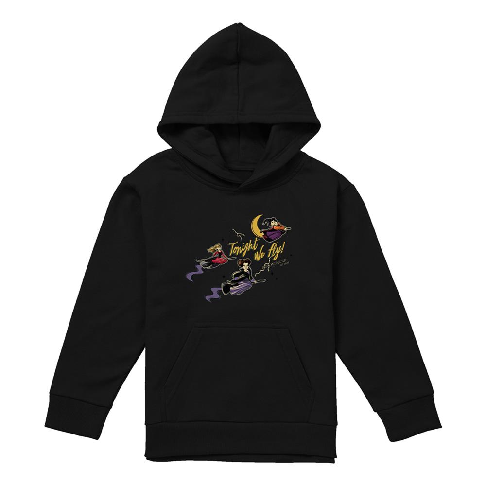 Hocus Pocus Childrens/Kids Tonight We Fly Sanderson Sisters Hoodie