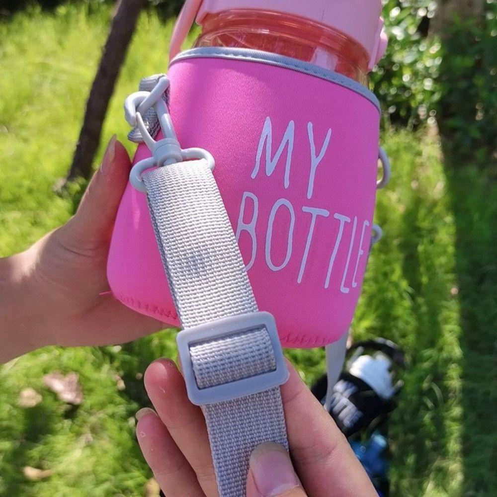 Water Bottle Case Water Bottle Cover With Strap Cup Sleeve  Outdoor Sport Camping Accessories