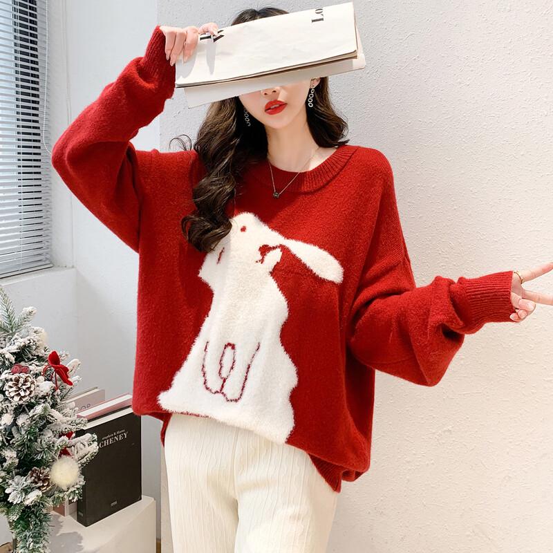 

Mokana Women s Fashion Long-Sleeve Sweater One Size