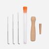 Creative Felting Needles Set 3 Sizes Felting Needles DIY Craft Wool Felting Needle Tools Professional Wooden Handle