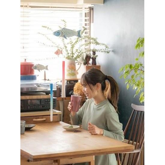Thermos Vacuum Insulated Tumbler 400ml Rose Brown Glass Cup-like Design JTC-400 RBW