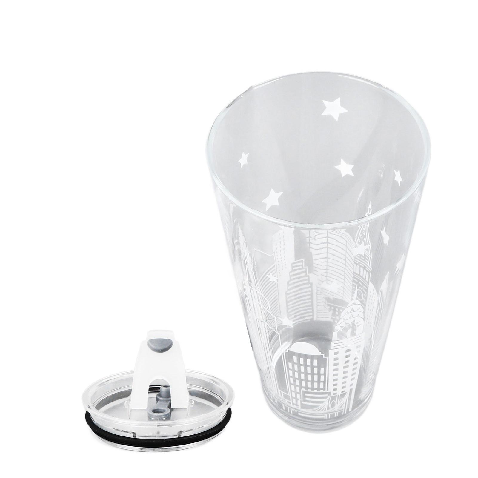 

Glasses Water Mugs Multipurpose Large Capacity Safe Heat Resistance High Borosilicate Glass Mugs with Lid for Home L