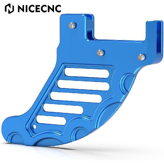 NICECNC Blue Rear Brake Disc Shield Protector Compatible with Husaberg TE/FE 250-570 Allshippage 2009-2014 See Fitment