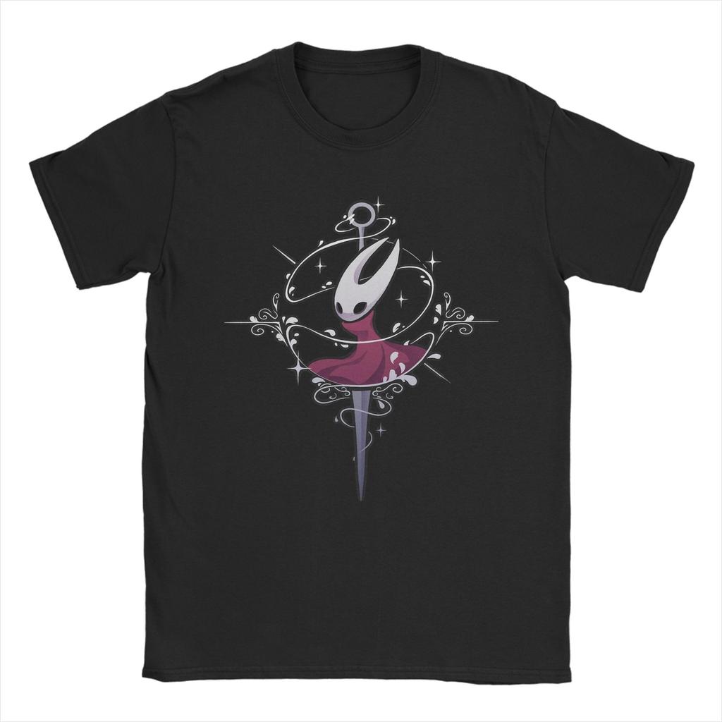 Unisex TShirt Hollow Knights Silksongs Leisure Cotton Tees Short Sleeve T Shirt Round Collar Clothing Gift Idea