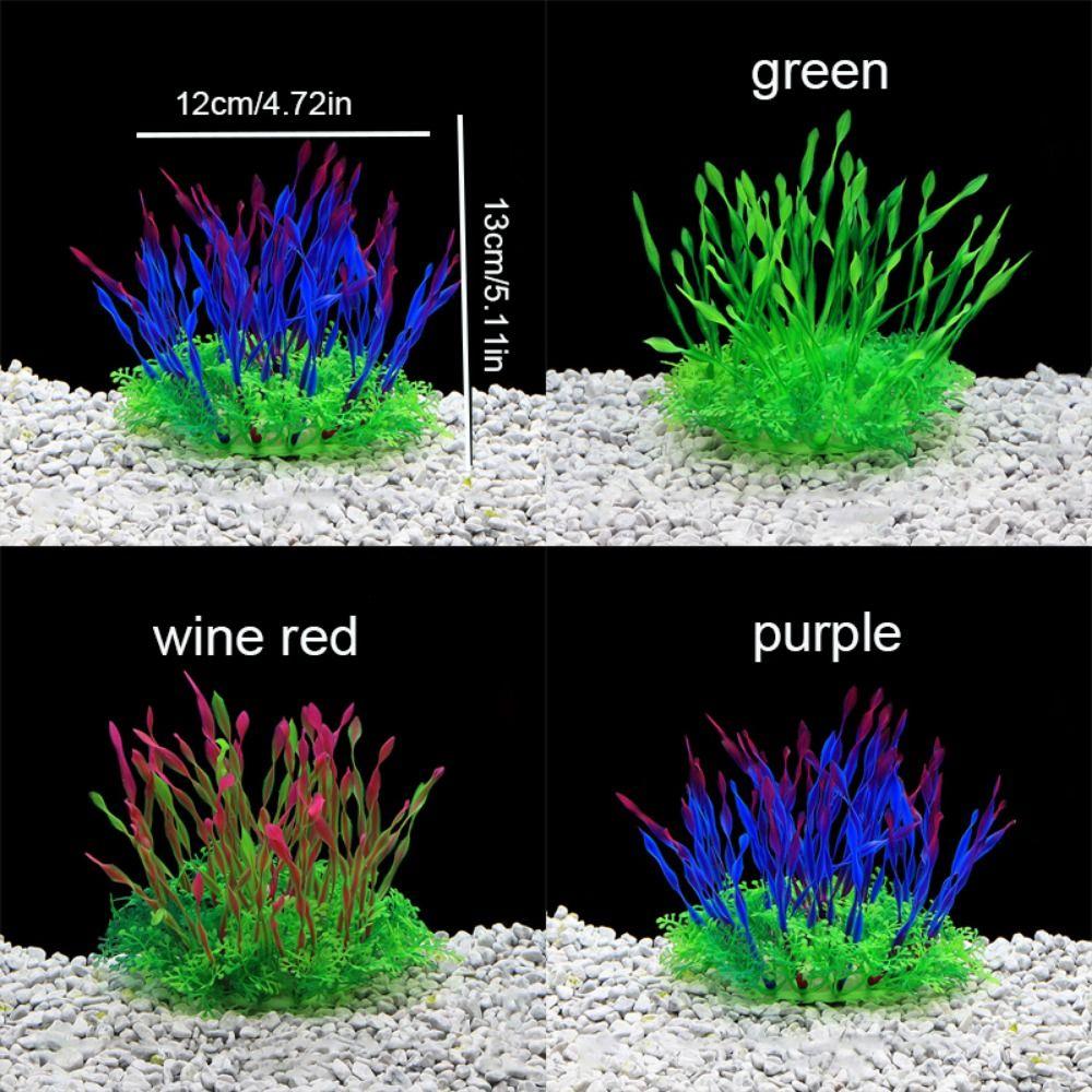 Lifelike Fish Tank Seaweed Decorative Artificial Green Kelp Simulation Water Plants Landscaping