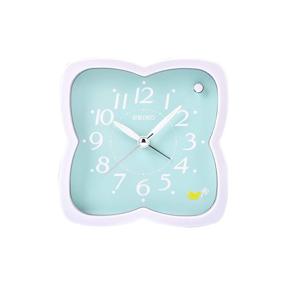 SEIKO Kids Alarm Clocks QHP009W QHP009W Pearl White
