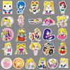 51 Sexy Warrior Girl Cartoon Anime Stickers for Suitcases, Refrigerators, and Phones