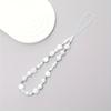 New Shaped Pearl Phone Lanyard, Wrist Phone Chain, Car Keychain, Bag Decoration, Phone Anti Loss Rope
