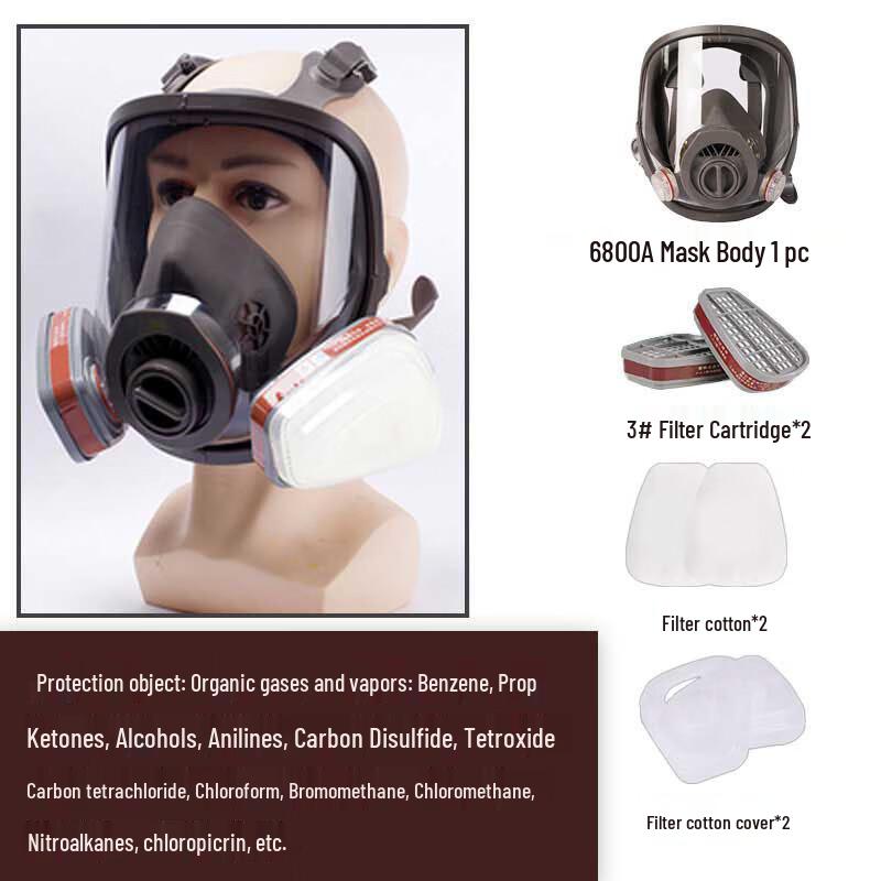 Hulidun 6800 Full Face Respirator Mask