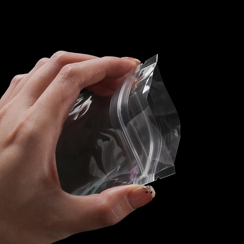 10/20/50pcs PET Self Sealing Bag Multi Sized Portable Packaging Bag for Jewelry Storage Bead Earrings Display Packaging