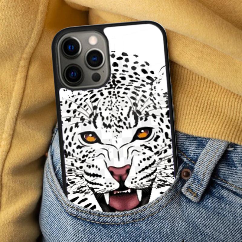 Cute Cats lion Tiger leopard Soft Phone Case for iPhone 17 Air 16e Pro max 15 Pro 13 14 Plus 11 12 MagSafe Magnetic Coque
