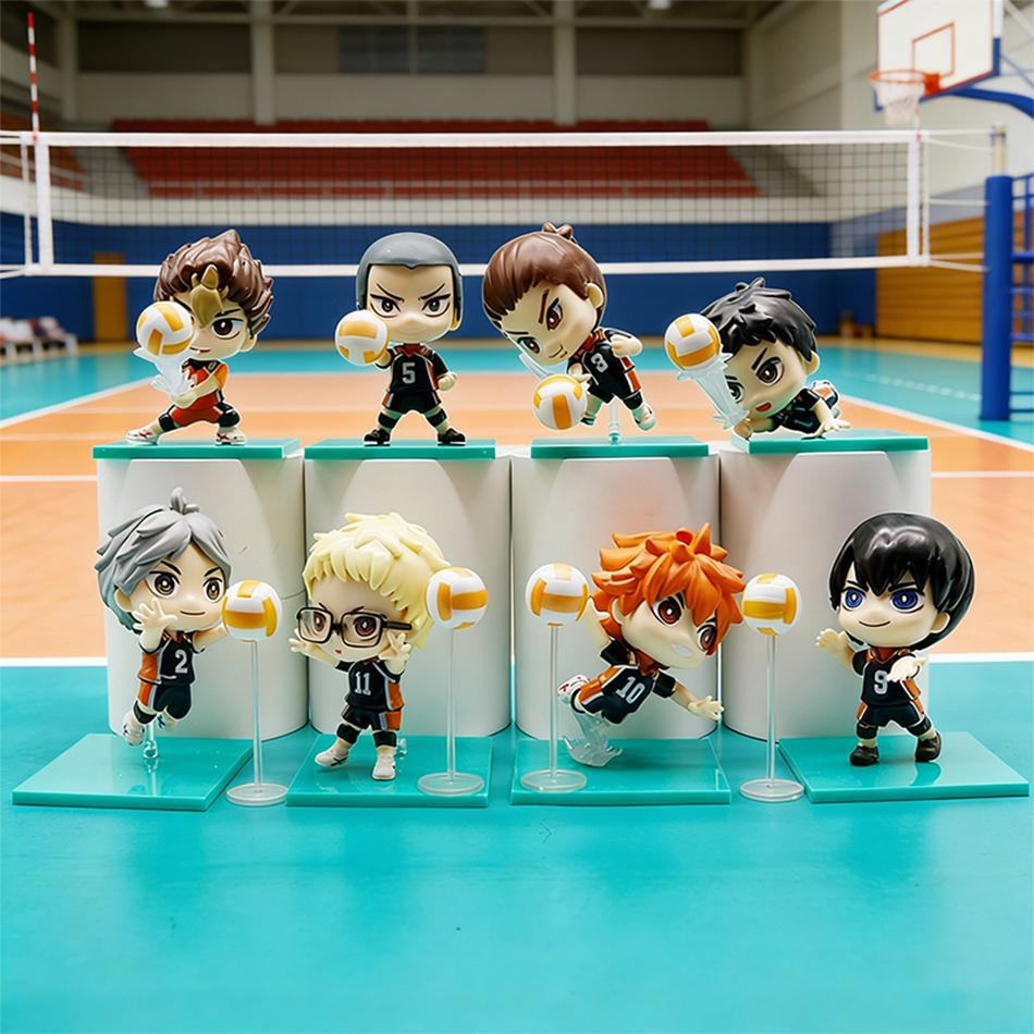 Authentic Cosbi Haikyuu!! Blind Box Trendy Collectible Pvc Figure - Hinata Shoyo Kageyama Tobio - Anime Surprise Gift Doll
