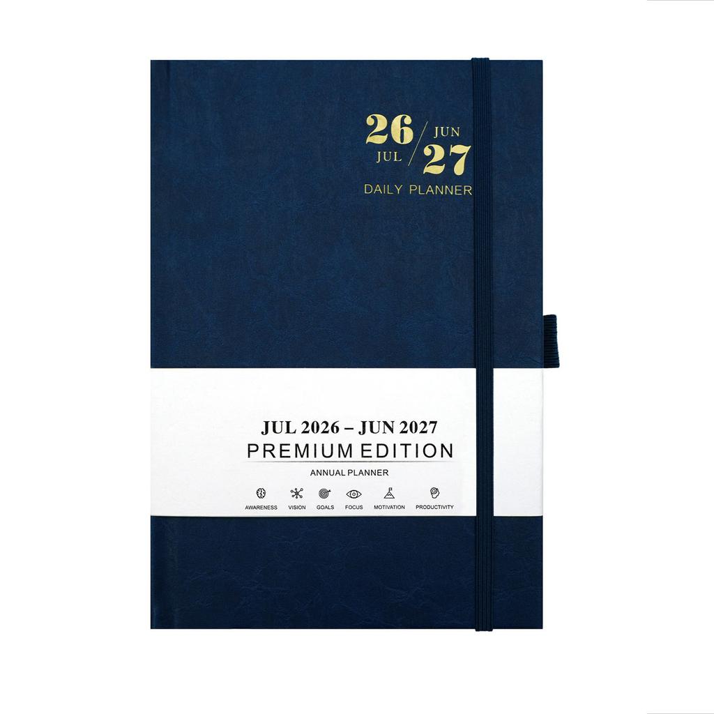 2026-2027 English Schedule Planner, A5 Size, 192 Pages/384 Pages, Daily Planner/calendar/notebook